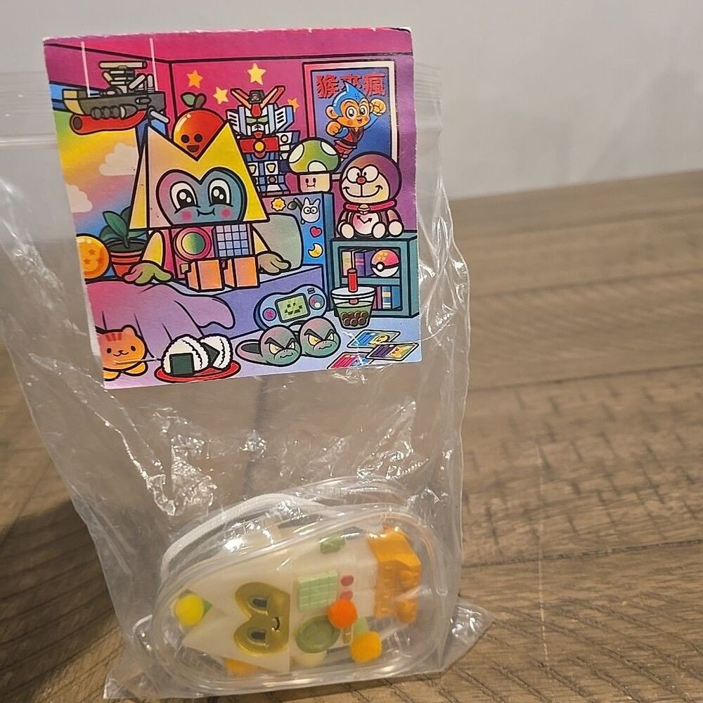Chompton Stoodios Vegan Robot Soft Vinyl Medicom Kaiju designer Art Toy Keychain